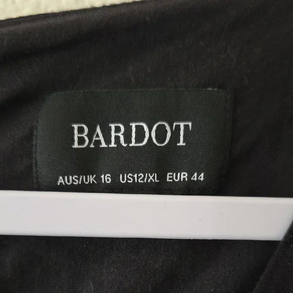 Bardot Black Mini Dress - Picture 4 of 6